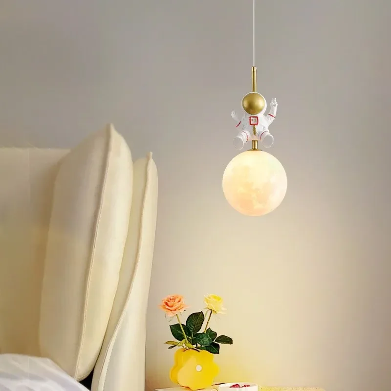Pendant Light Modern LED Iron  - مراجعة Hanging Moon Lamp وسعره