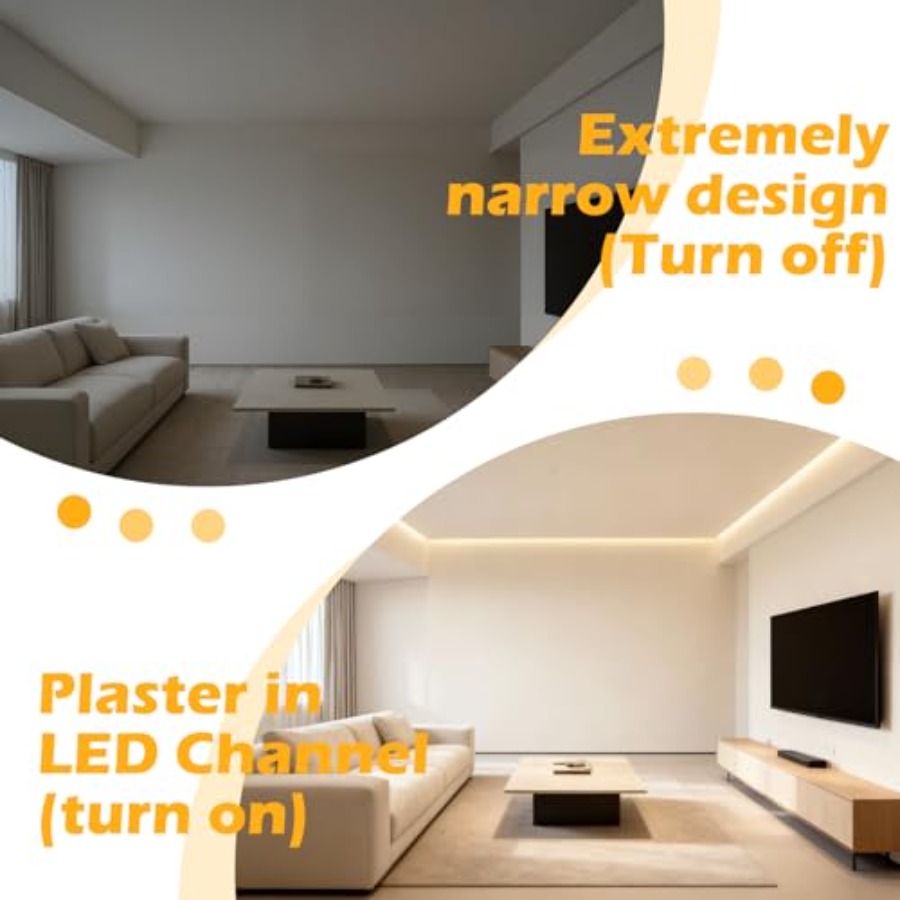 10 Pack 3.3 Ft/1 M T Shape LED - مراجعة Led Strip Lights وسعره