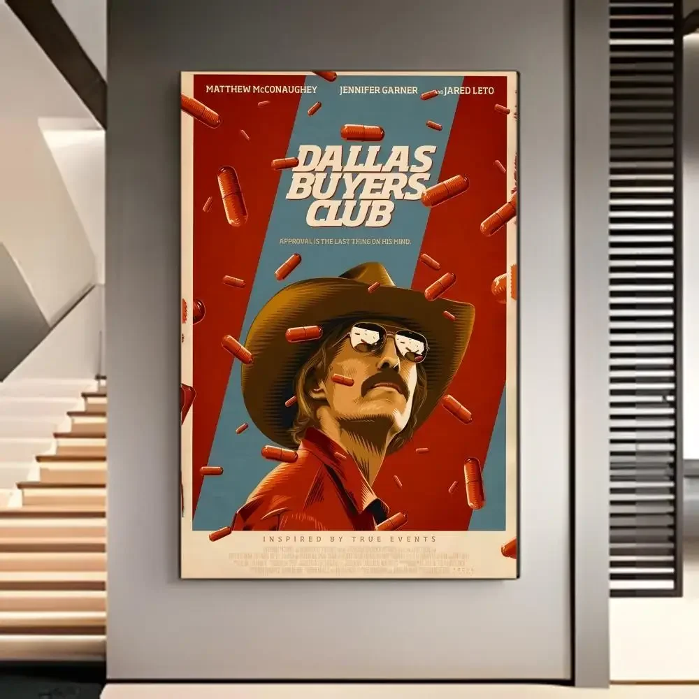 d-Dallas Buyers Club Poster Am - مراجعة Home Decor Dallas وسعره