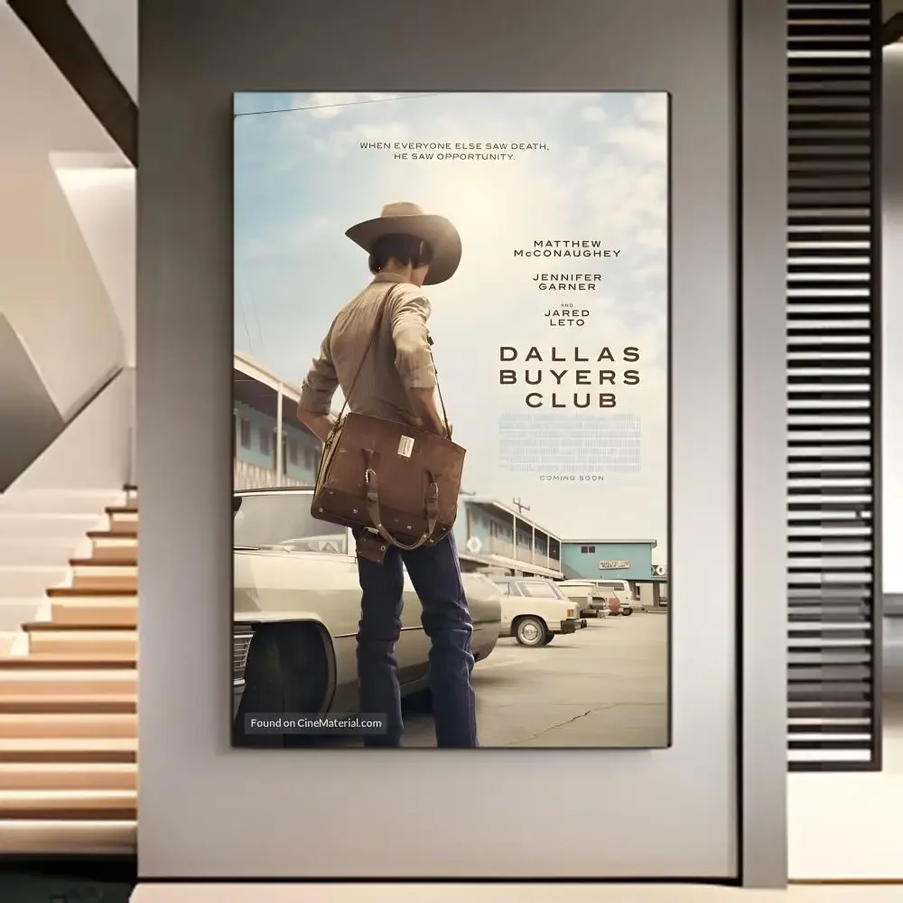d-Dallas Buyers Club Poster Am - مراجعة Home Decor Dallas وسعره