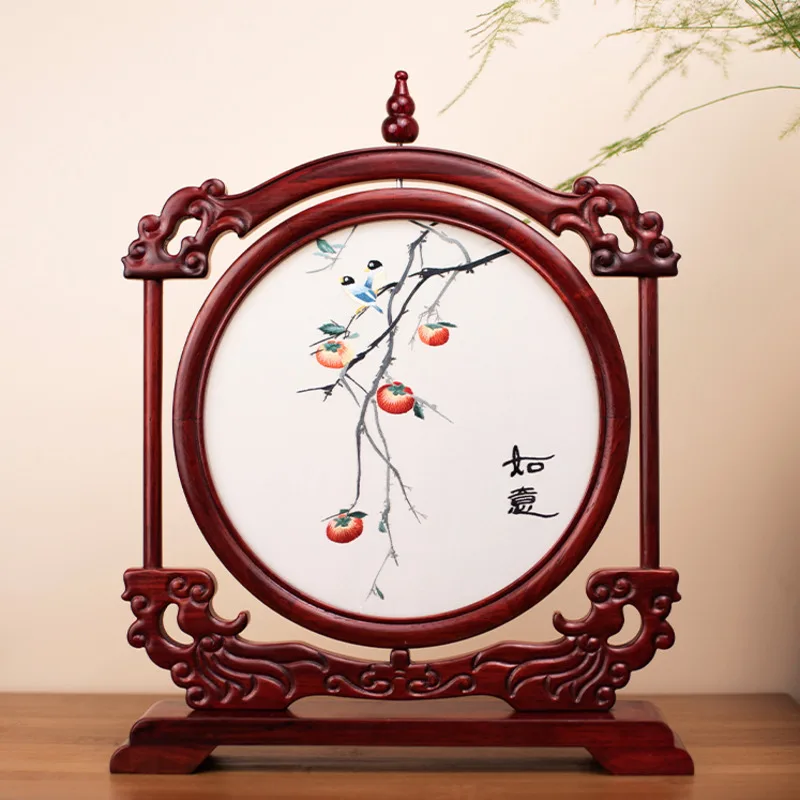 Suzhou Embroidery Living Room  - مراجعة Home Decor Modern Organic وسعره
