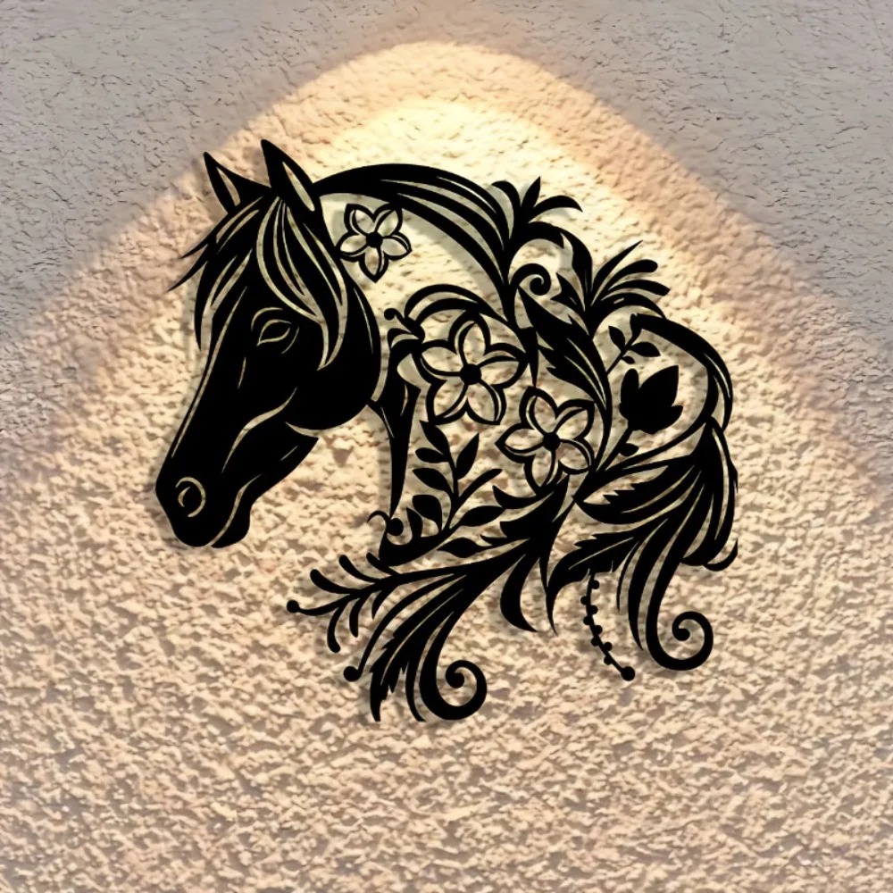 Brand Iron Horse Head Wall Art - مراجعة Home Decor Brand وسعره