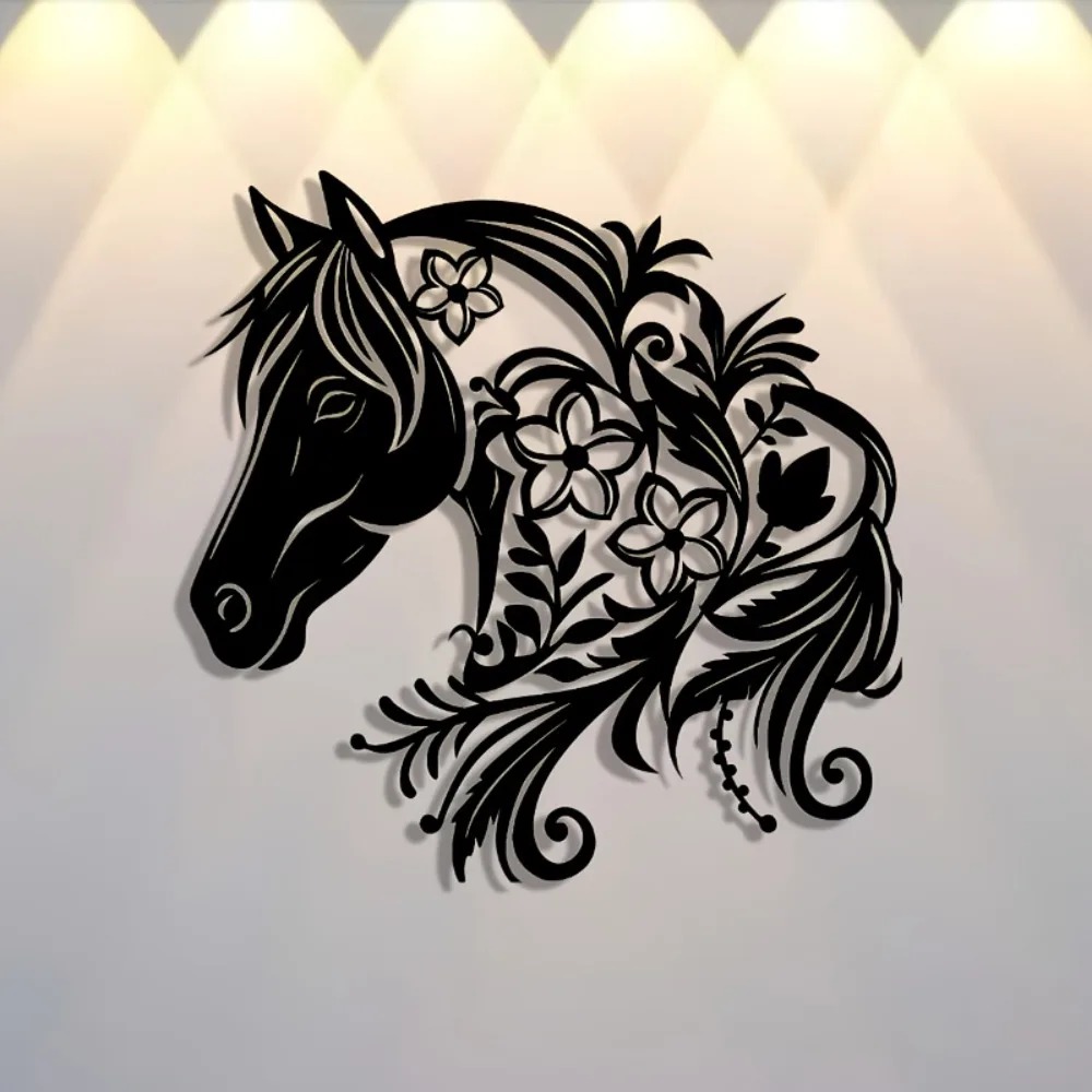Brand Iron Horse Head Wall Art - مراجعة Home Decor Brand وسعره