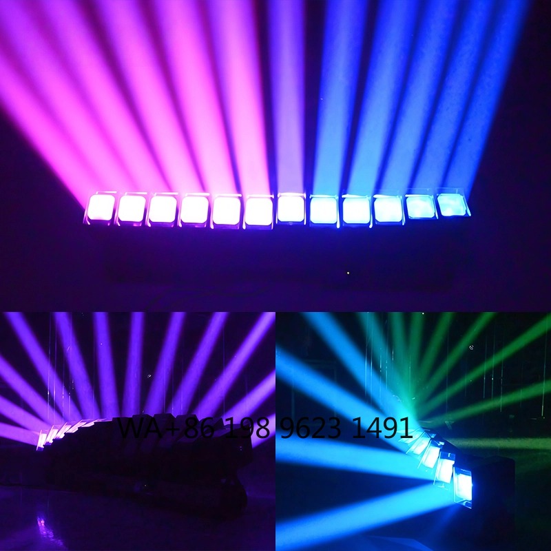 12x60W RGBW LED Zoom Moving He - مراجعة Led Strip Lights وسعره