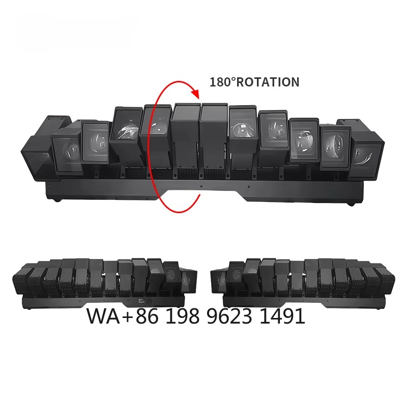 12x60W RGBW LED Zoom Moving He - مراجعة Led Strip Lights وسعره
