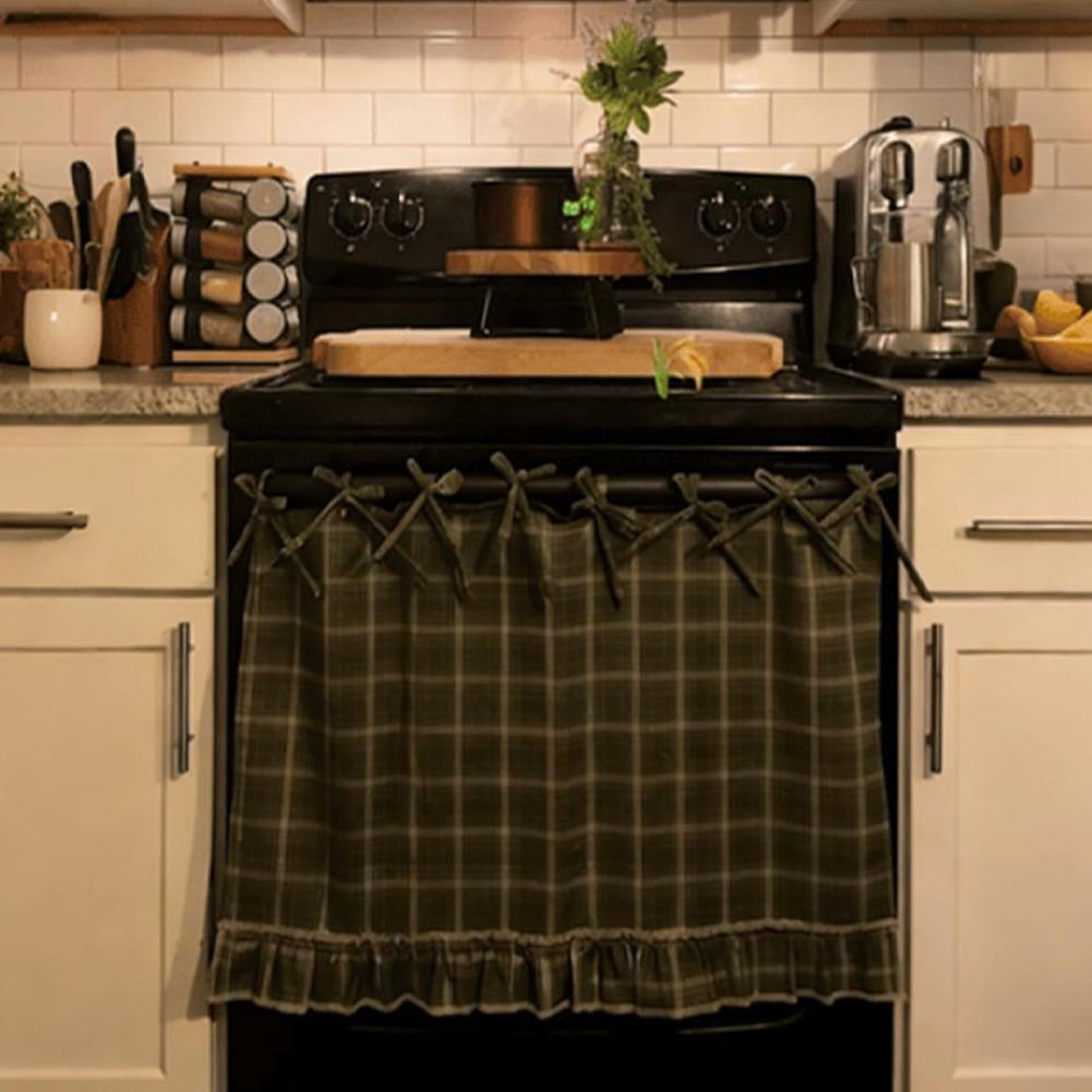Oven Skirt Artisanal Farmhouse - مراجعة Home Decor Curtains وسعره