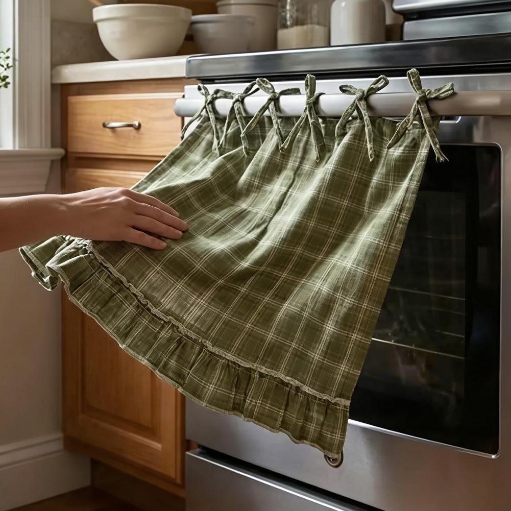 Oven Skirt Artisanal Farmhouse - مراجعة Home Decor Curtains وسعره