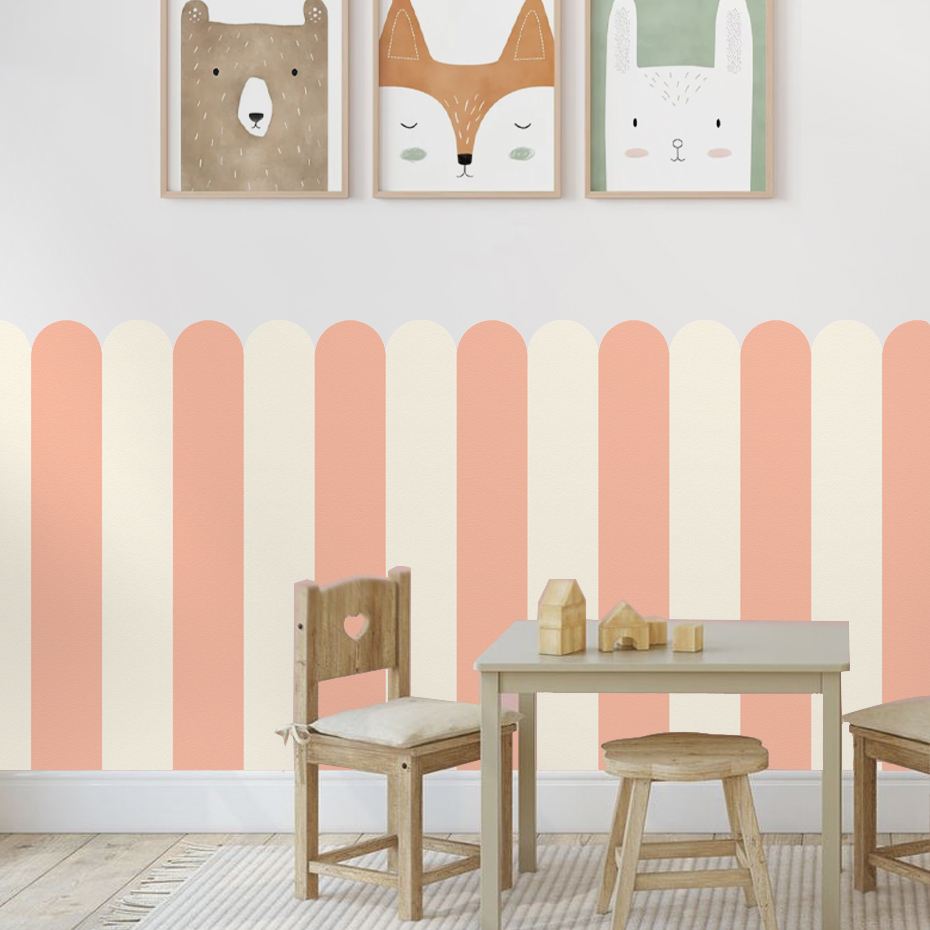 Multicolor Vertical Striped Ar - مراجعة Home Decor Wallpaper وسعره
