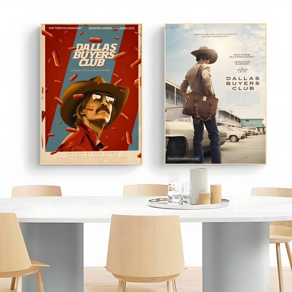 d-Dallas b-Buyers Club Poster  - مراجعة Home Decor Dallas وسعره