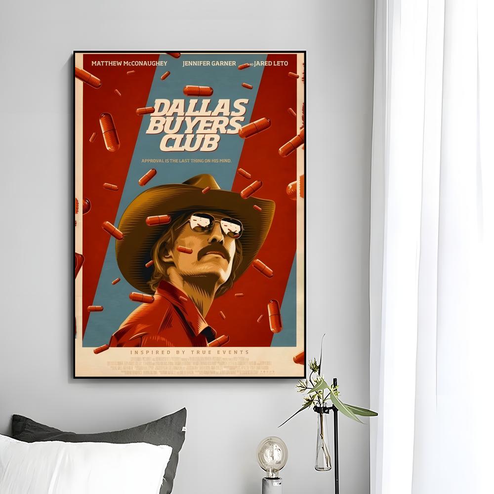 d-Dallas b-Buyers Club Poster  - مراجعة Home Decor Dallas وسعره