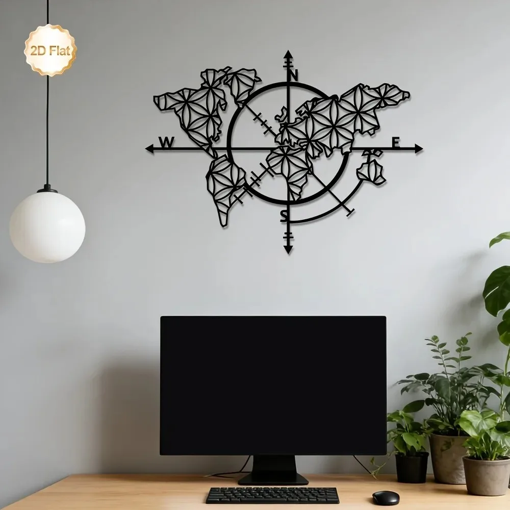 Brand Metal Wall Art Iron Comp - مراجعة Home Decor Brand وسعره