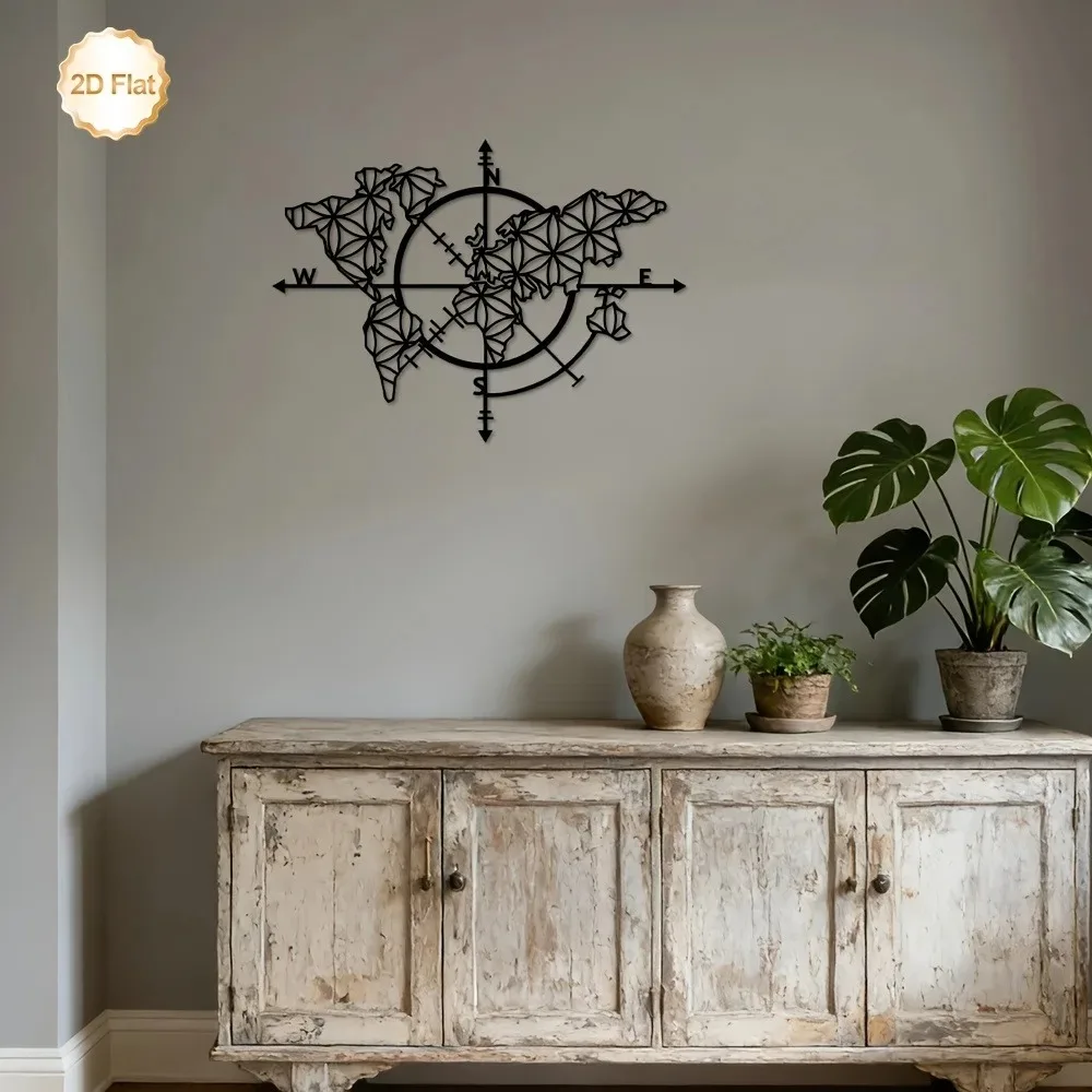 Brand Metal Wall Art Iron Comp - مراجعة Home Decor Brand وسعره