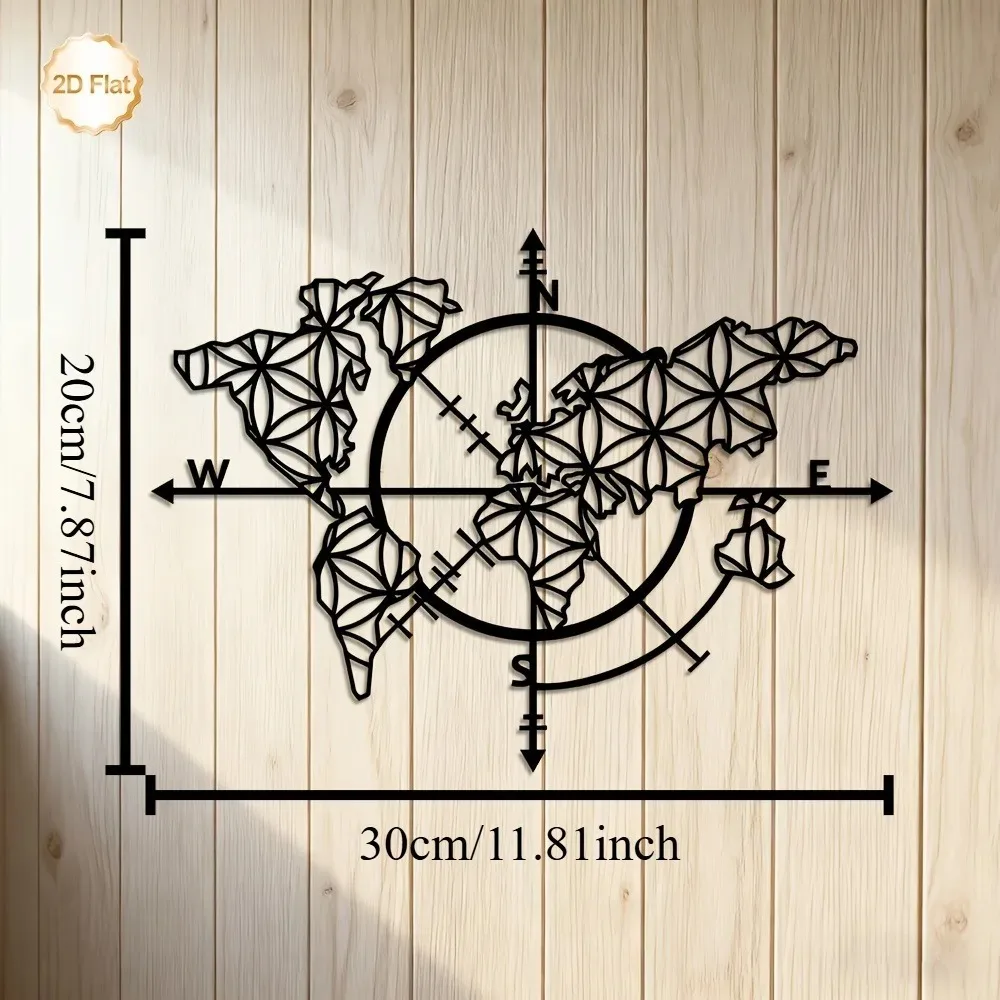 Brand Metal Wall Art Iron Comp - مراجعة Home Decor Brand وسعره