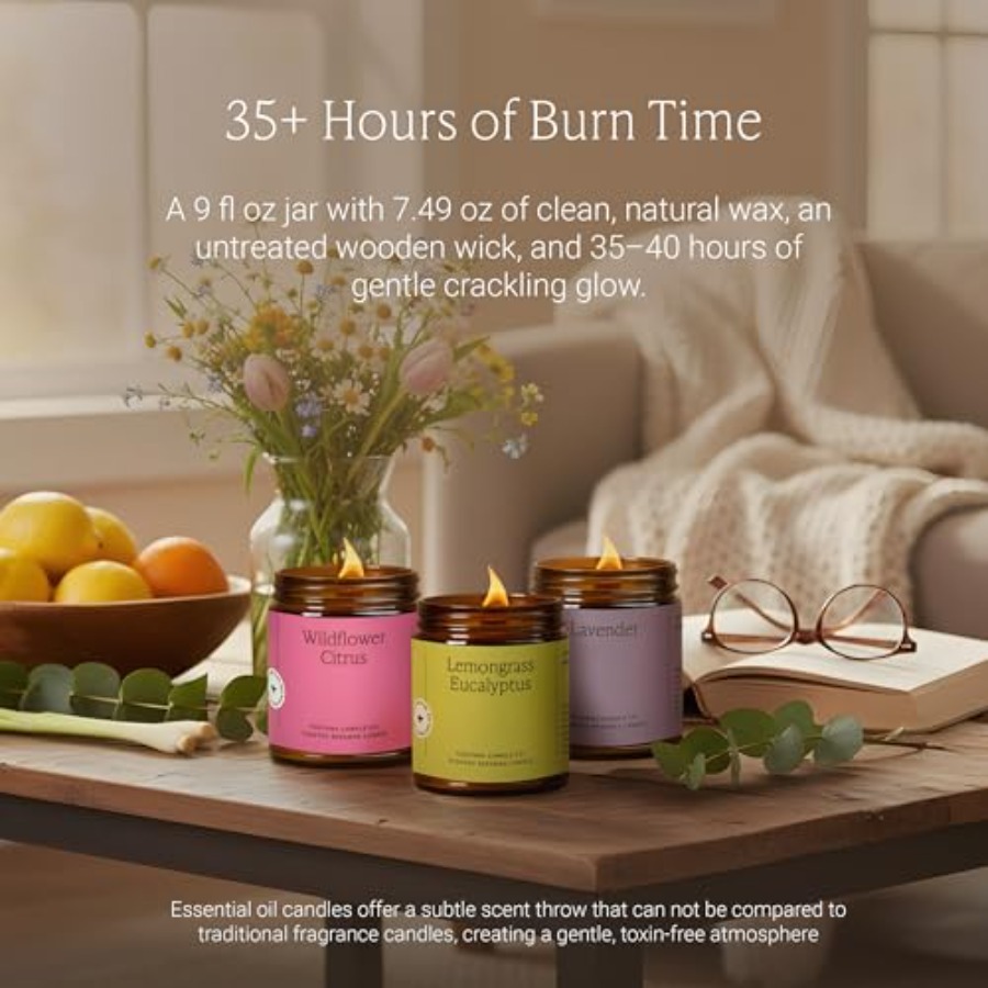 Spring home decor candle with  - مراجعة Home Decor Essentials وسعره