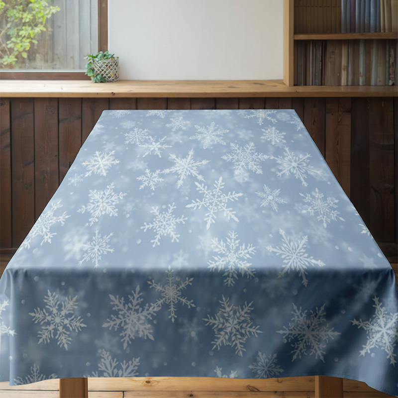 Snowflake Dining Tablecloth Wi - مراجعة Home Decor Online Shopping وسعره