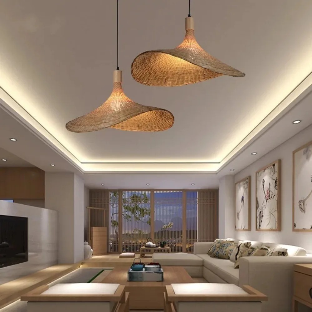 Pendant Light Rattan Hanging L - مراجعة Hanging Moon Lamp وسعره